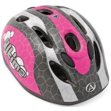 Велошлем детский/подростковый AUTHOR ULTIMA 118 PINK INMOLD (52-56см) розово-серо-черный 8-9090111