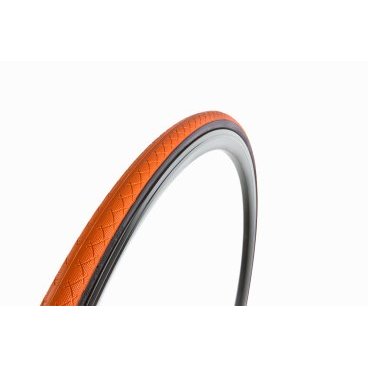Покрышка для велосипеда VITTORIA 700x23С слик клинчер оранжевая 11-723
