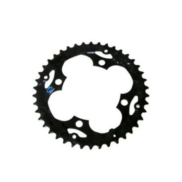 Фото Звезда передняя для велосипеда Shimano Alivio для FC-M415, 42T, черного цвета Y1GM98030