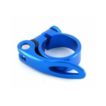 Зажим подседельного штыря для велосипеда Vinca диаметр - 31.80 мм, синий, VC 88-1 blue