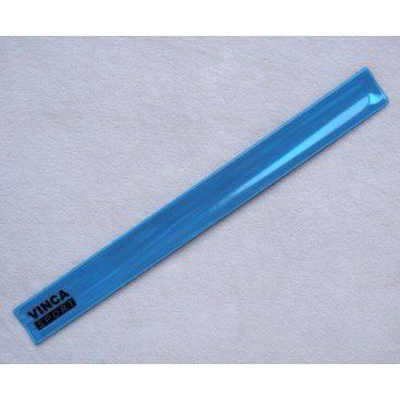 Детский браслет Vinca светоотражающий синий, 38*400 мм