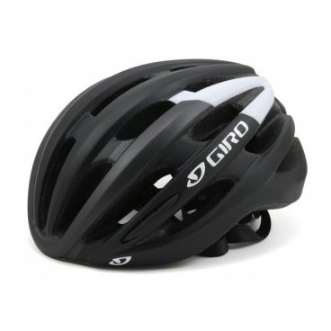 Велошлем Giro FORAY, матовый черный с белым, GI7053254