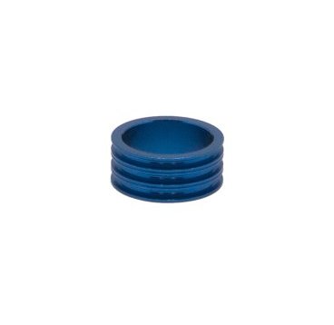 Кольцо проставочное NECO, 1-1/8"х15мм, синее, алюминий, ALLOY SPACER-R 1-1/8"