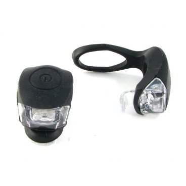 Комплект фонарей Vinca sport VL 267-2, 2 штуки, 2 режима работы, чёрный корпус, VL 267-2 black