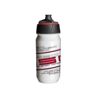 Фляга AB-Tcx-Shanti, TACX/AUTHOR, 100% биопластик, 0.6л, бело-красная, , 8-14064012