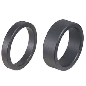 Проставочные кольца BBB AluSpace, 1-1/8, черный, 15mm, BHP-33OEM 15mm,