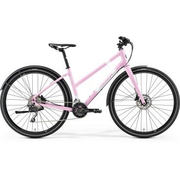 Фото Дорожный велосипед Merida Crossway Urban 500 Lady 2017