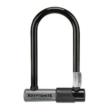 Фото Велосипедный замок Kryptonite KryptoLok Series 2 Std + 4' Flex w/ FlexFrame U-lock, на ключ, 82 х 178 мм, 56045
