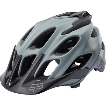 Велошлем Fox Flux Solid Colors Helmet, серый, 17785-006