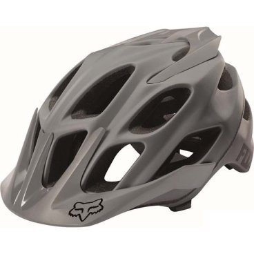Велошлем Fox Flux Solids Helmet, серый, 19317-006