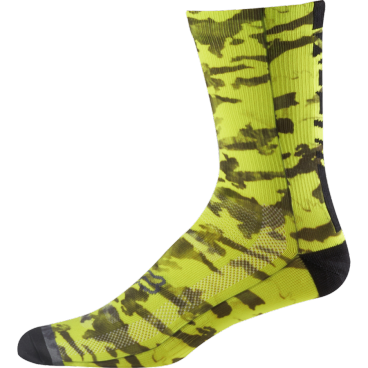 Носки Fox Creo Trail 8-inch Sock, желтые, 18463-130-S/M