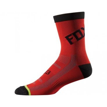 Носки Fox DH 6-inch Socks, красно-черный, 13431-055-S/M