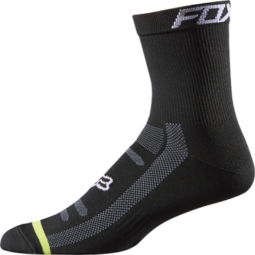 Носки Fox DH 6-inch Socks, черный, 13431-001-L/XL