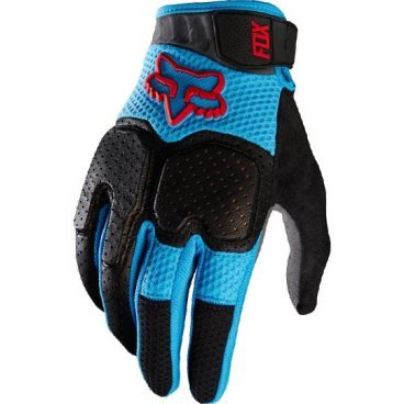 Велоперчатки Fox Unabomber Glove Cyan, синие, 2016, 13955-189-2X