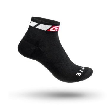 Велоноски GripGrab Summer Sock, низкий профиль, черный, 3002L01