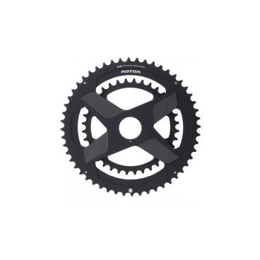 Фото Звезда Rotor Aldhu 3D+ Chainring Direct Mount Din Round Black 50/34t, C01-515-11010-0