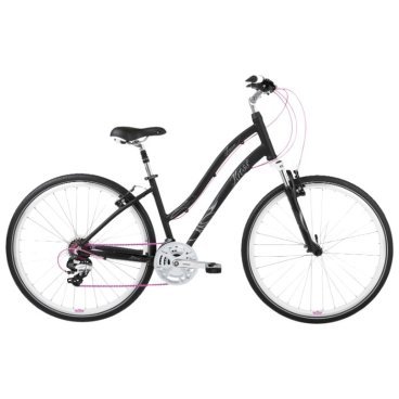 Велосипед Kross Tresse Размер S black white pink matt 2015 (R15KE28141635)