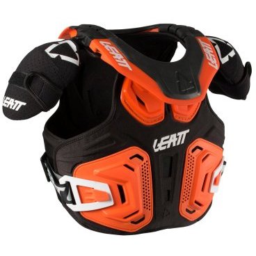 Защита панцирь+ шея подростковый Leatt Fusion Vest Junior 2.0, оранжевый, 2023