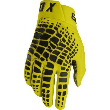 Велоперчатки Fox 360 Grav Glove, желтые, 2018, 17289-005-L