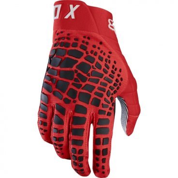 Фото Велоперчатки Fox 360 Grav Glove, красные, 2018, 17289-003-L