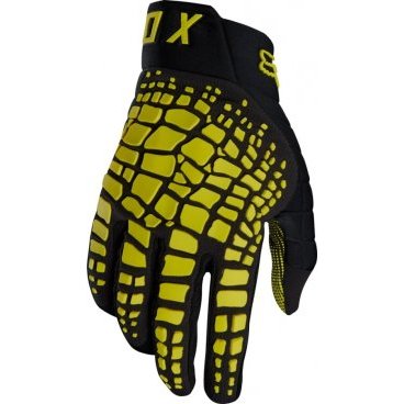 Фото Велоперчатки Fox 360 Grav Glove, темно-желтые, 2018, 17289-547-L