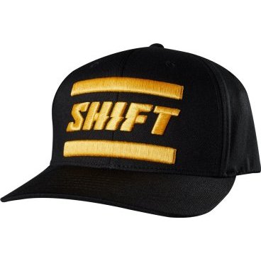 Фото Велобейсболка Shift Black Label Flexfit Hat, S/M, черный, 19350-001-S/M
