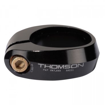 Фото Зажим подседельного штыря Thomson Seatpost Collar, 29.8mm, черный, SC-E102-BK