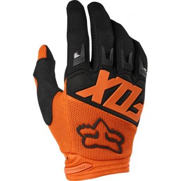 Фото Велоперчатки подростковые Fox Dirtpaw Race Youth Glove, оранжевые, 2016, 22753-009-XS