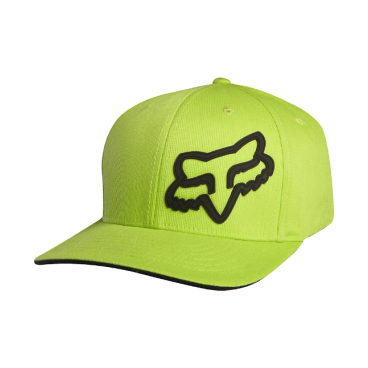Фото Бейсболка Fox Signature Flexfit Hat, зеленый, 68073-004-L/XL