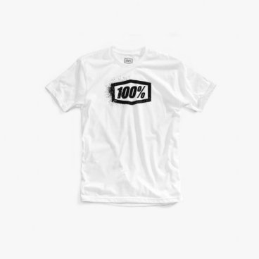 Футболка 100% Saga Tee-Shirt, белый, 2018, 32084-000-12