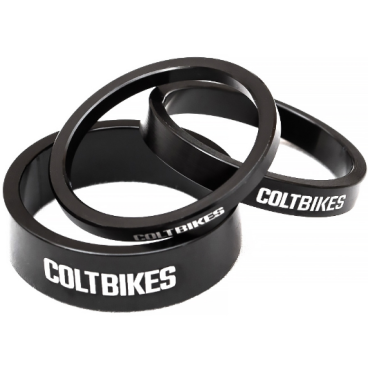 Кольцо рулевой колонки Colt Bikes, 3мм, Черный