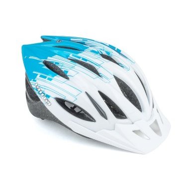 Велошлем AUTHOR Wind 173, бело-голубой, 8-9001610