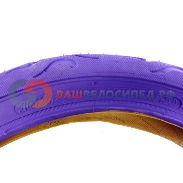 Покрышка Vinca sport PQ-807, 16*2.125, фиолетовая, PQ-807 16*2.125 violet