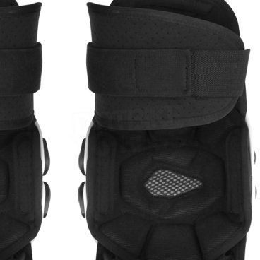 Наколенники Leatt Dual Axis Knee & Shin Guard, бело-черный 2019, 5017010176