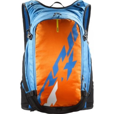 Фото Велосипедный рюкзак-гидропак MAVIC CROSSMAX, 25 литров, голубой/оранжевый, 380151