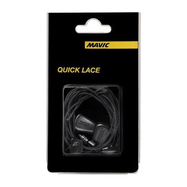 Шнурки Mavic Quick Lace, черный, 394564