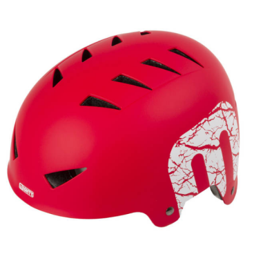 Фото Шлем велосипедный MIGHTY X-STYLE, 60-63см, 14 отверстий, АВS-прочность, красный матовый, 5-731225