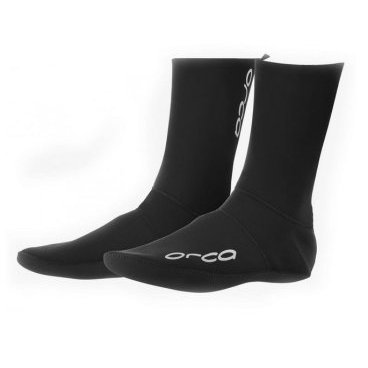 Гидроноски для триатлона Orca Swim Socks, неопрен, анатомические, черный, FVAP