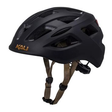 Шлем велосипедный KALI URBAN/CITY/MTB с фонариком CENTRAL Sld, матовый черный 2019, 02-519147