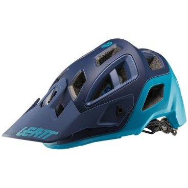 Фото Велошлем Leatt DBX 3.0 All Mountain Helmet Blue 2019, 1019303692