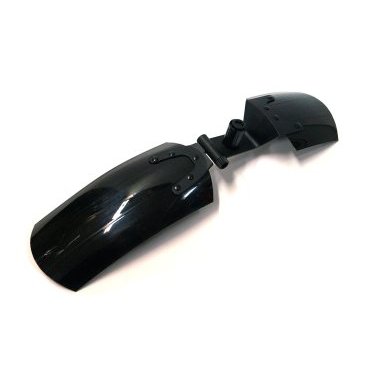 Фото Крыло NANDUN переднее 24", для фэтбайка, пластик, с крепежом, черное, SP-151