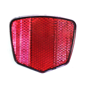 Светоотражатель Hualong, задний, красный, пластик, HL-R02 red