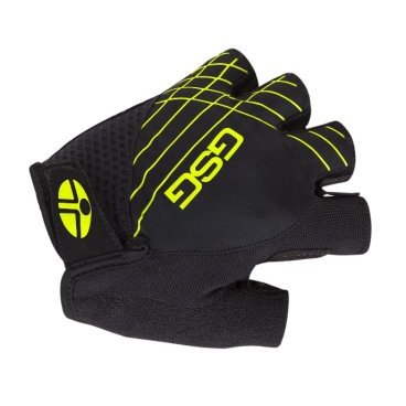 Велоперчатки GSG Summer Gloves, неоновые желтые, 2019, 12179-001-L