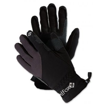 Перчатки RedFox Softshell Technogloves, черный/серый