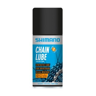 Фото Смазка Shimano Chain Lube, для цепи и оплетки, аэрозоль, 125 мл, LBCL1A0125SA