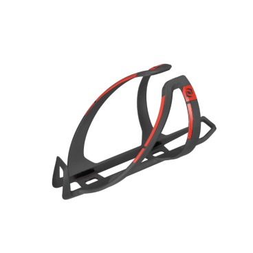 Флягодержатель велосипедный Syncros Coupe Cage 1.0 black/rally red, карбон, 265594-5847