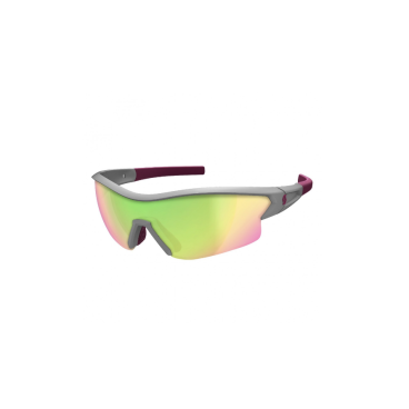 Очки велосипедные Scott Leap grey/purple green chrome enhancer + clear, 266009-5441303
