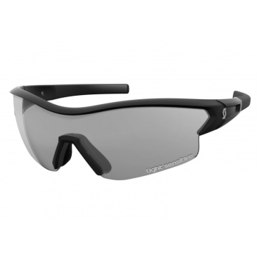 Очки велосипедные Scott Leap LS black glossy / grey light sensitive + clear, 273338-2071304