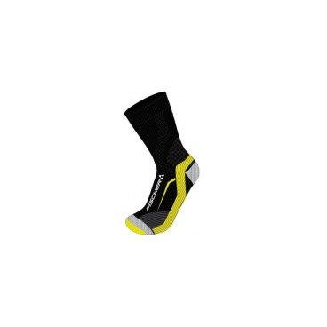 Носки Fischer SKATING, черный-желтый, 2018-19, G90215-BLK