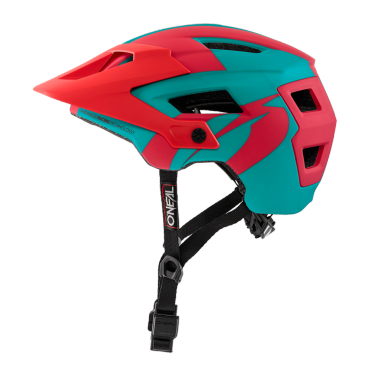 Шлем велосипедный O´Neal Defender 2.0, серебристо-сине-красный, 0502-034